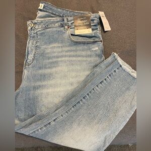 Abercrombie & Fitch Light Blue High-Rise Jeans